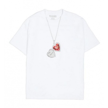 PLEASURES BEAUTY TEE BLANCO