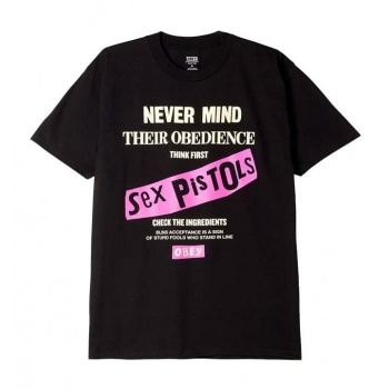 OBEY NEVER MIND OBEDIENCE TEE