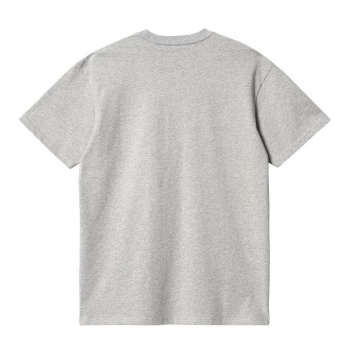 CARHARTT WIP CHASE TEE GRIS 2