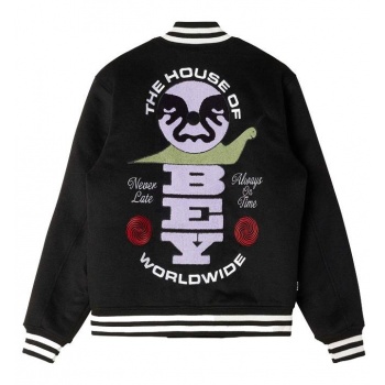 OBEY TIME VARSITY  JACKET... 2