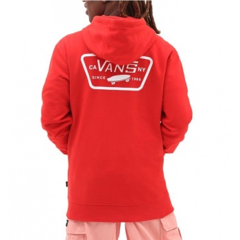 VANS FULL PATCHED HOODIE ROJO 2