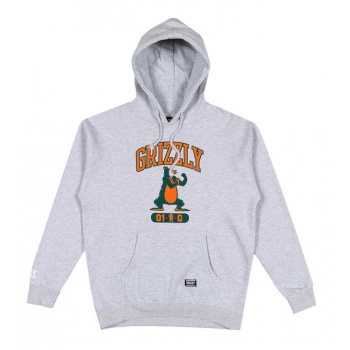 GRIZZLY PUT EM UP HOODIE GRIS