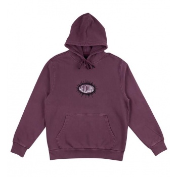 WELCOME BURST HOODIE VIOLETA