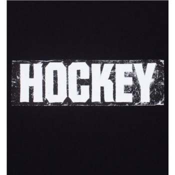 HOCKEY STCKER LOGO TEE NEGRO 2