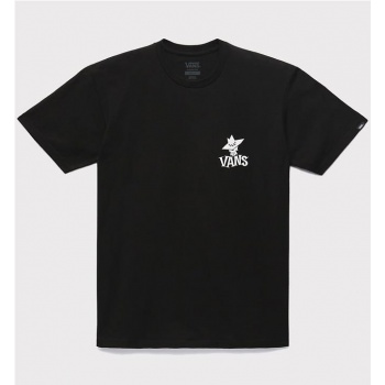 VANS SKETCHY FRIEND TEE NEGRO 2