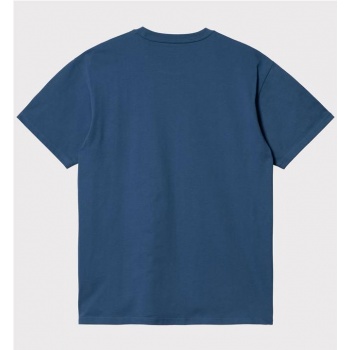 CARHARTT WIP CHASE TEE AZUL 2