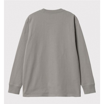 CARHARTT WIP AMERICAN LS GRIS 2