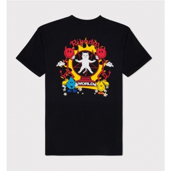 RIPNDIP X WORLD TEE NEGRO 2