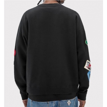 GUESS GO MARKET CREWNECK NEGRO 2
