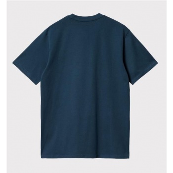 CARHARTT WIP SCRIPT TEE AZUL 2