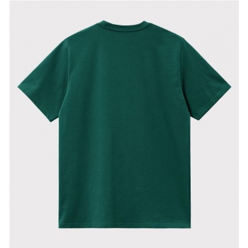 CARHARTT WIP CHASE TEE VERDE 2