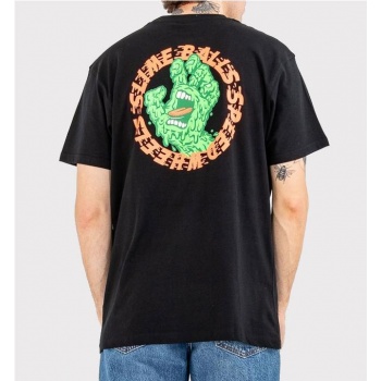 SANTA CRUZ SB HAND TEE NEGRO 2