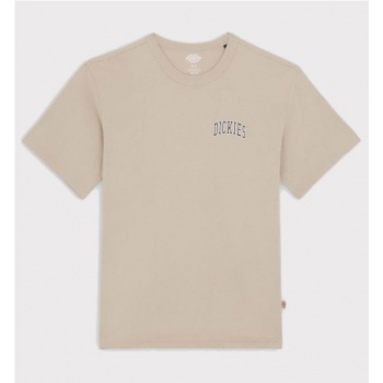 DICKIES AITKIN CHEST TEE BEIGE