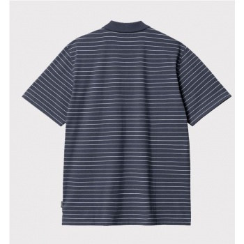 CARHARTT WIP CASON POLO AZUL 2
