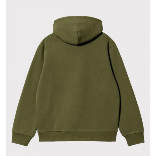 CARHARTT WIP HOODED SWEAT VERDE Talla L Color VERDE