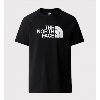 The North Face EASY TEE - Camiseta estampada - black/negro 