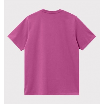 CARHARTT WIP SCRIPT TEE ROSADO 2