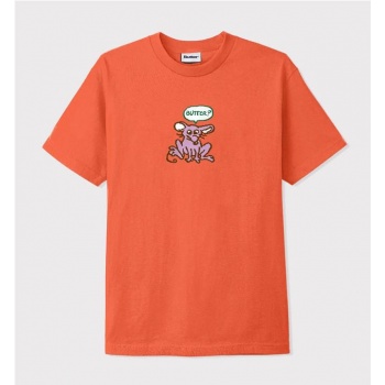 BUTTER GOODS RODENT TEE CORAL
