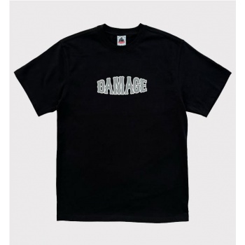 DAMAGE PUFFPRINT TEE NEGRO