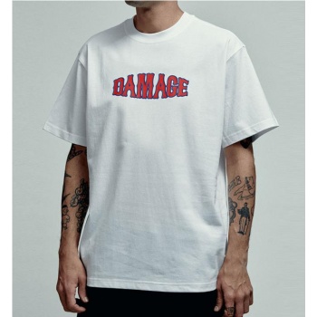 DAMAGE PUFFPRINT TEE BLANCO 2