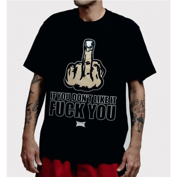 DAMAGE RUDE TEE NEGRO 2