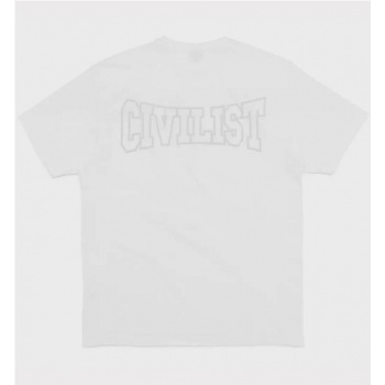 CIVILIST CLUB TONAL TEE BLANCO