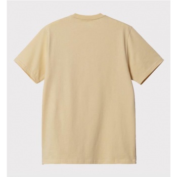 CARHARTT WIP POCKET TEE BEIGE 2