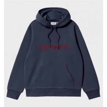 CARHARTT WIP HOODED SWEAT AZUL