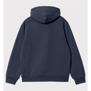 CARHARTT WIP HOODED SWEAT AZUL 2