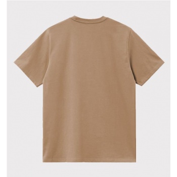 CARHARTT WIP CHASE TEE BEIGE 2