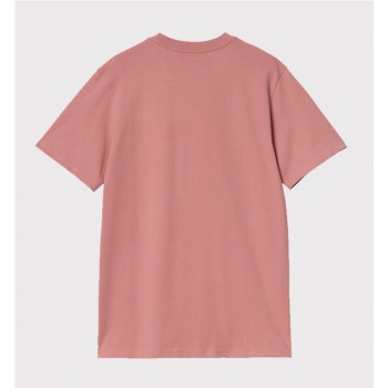 CARHARTT WIP SCRIPT TEE ROSADO 2