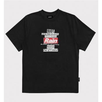 WASTED PARIS RAIN TEE NEGRO