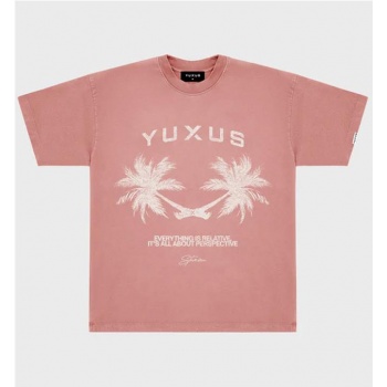 YUXUS STAMINA DUSTY TEE ROSADO