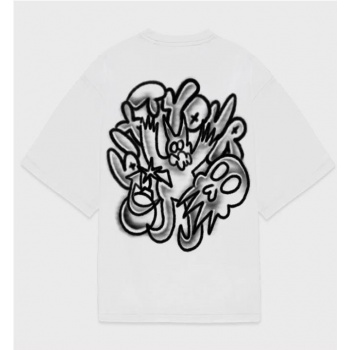 6IXT4OUR AIRBRUSH TEE BLANCO