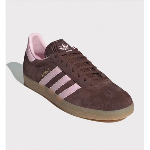 Adidas gazelle marron mujer best sale