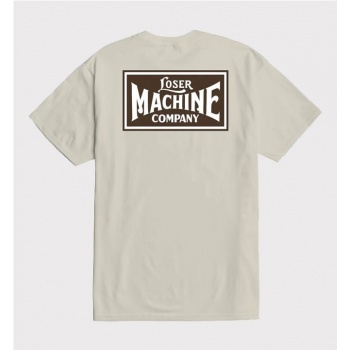 LOSER MACHINE NEW OG TEE BEIGE