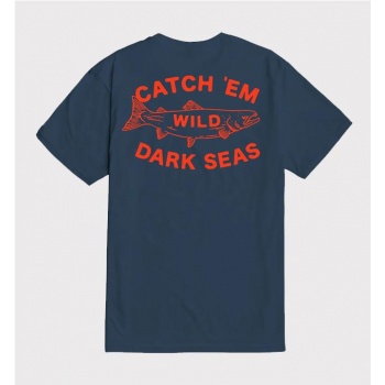 DARK SEAS CATCH EM TEE AZUL