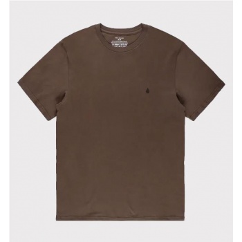 VOLCOM STONE BLANKS TEE MARRON