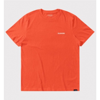 CLEAVER BOX LOGO TEE CORAL