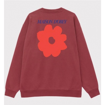 OBEY MAISON D OBEY SWEAT ROJO