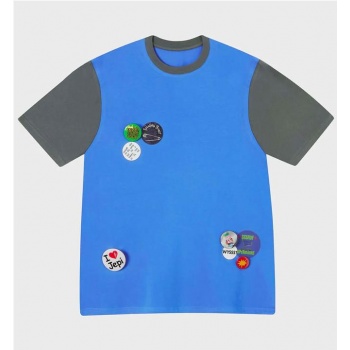 SSSTUFFF PINS TEE AZUL