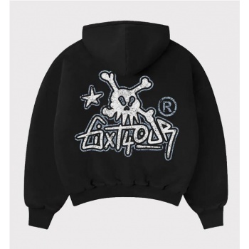 6IXT4OUR SKULL TAG HOODIE...