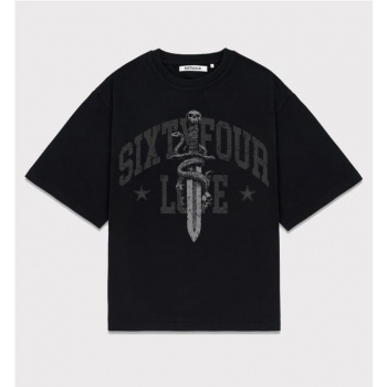 6IXT4OUR DAGGER TEE NEGRO