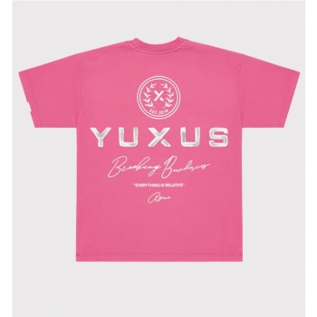 YUXUS BLUSH AZURE TEE ROSADO