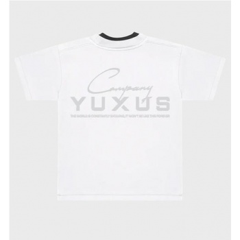 YUXUS CHALK GRAYSCALE TEE...