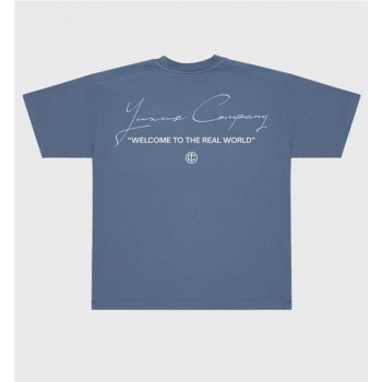 YUXUS DENIM ICONS TEE AZUL