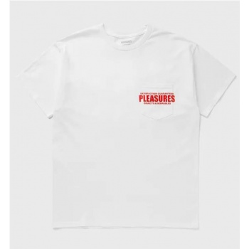 PLEASURES STAFF POCKET TEE...