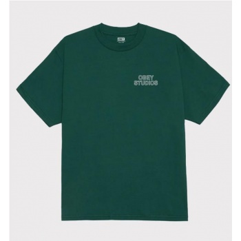 OBEY STUDIOS PALETTE TEE VERDE 2