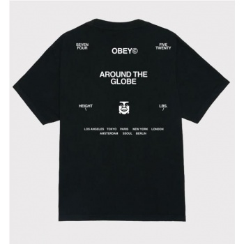 OBEY AROUND THE GLOBE TEE...