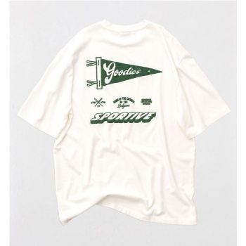 GOODIES SPORTIVE FLAG TEE...